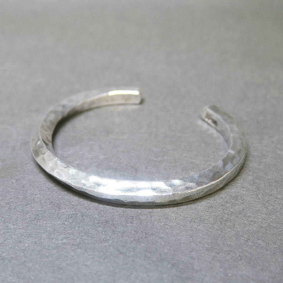 鼓 TUZUMI シルバー925 スパイラルバングル 38.1g -buys