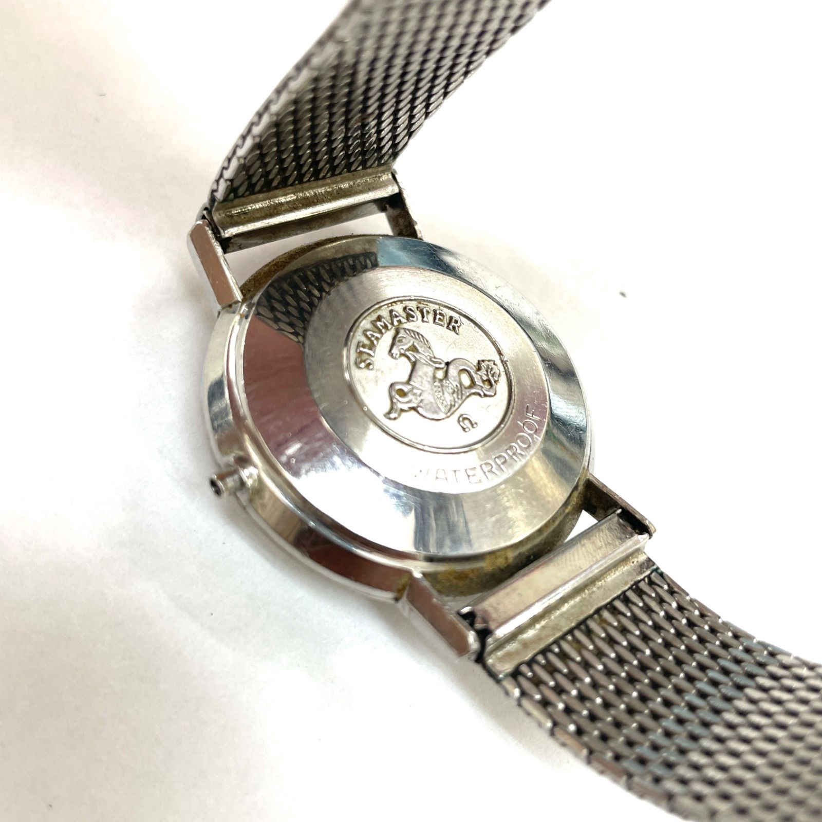OMEGA オメガ シーマスター メンズ 自動巻き シルバー - メルカリ