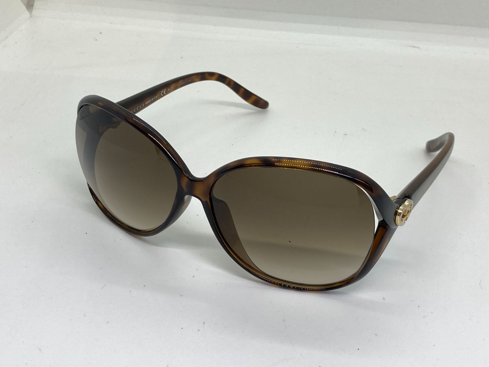 中古 GUCCI サングラス GG3525/K/S DWJCC アジアンフィット ハートロゴ