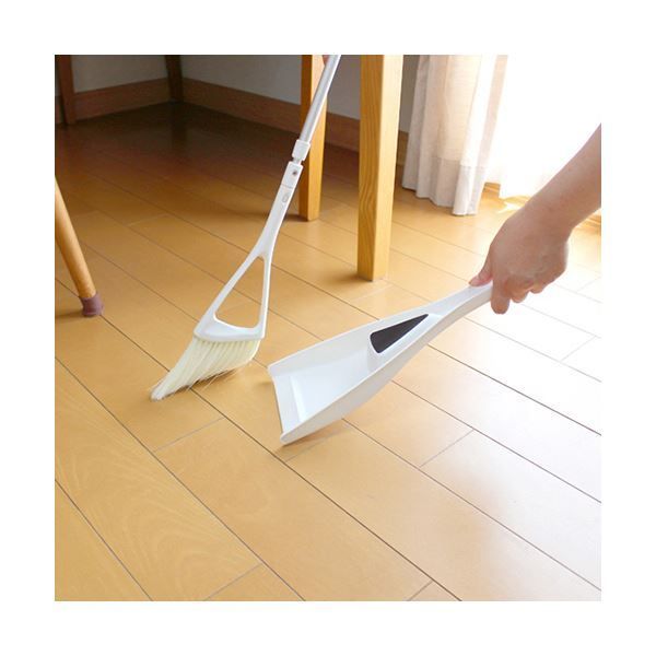 室内ほうき＆ちりとりスリム 1セット