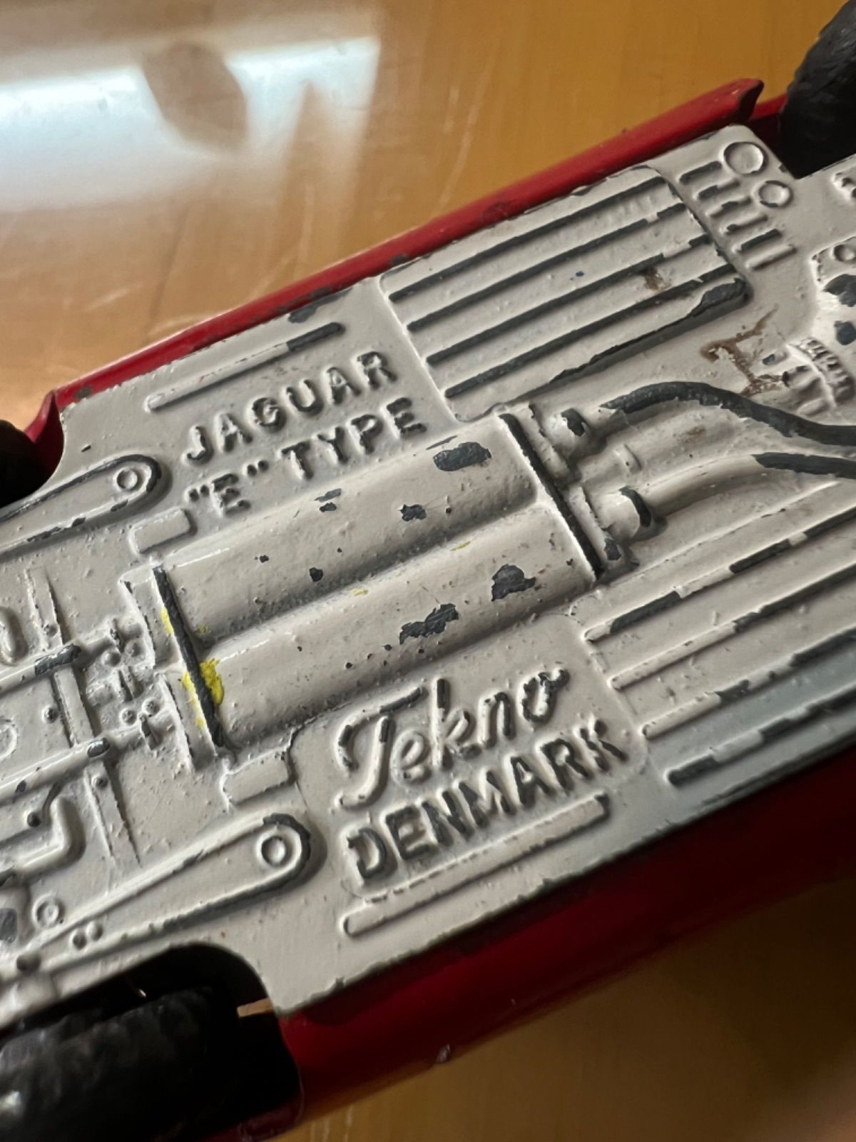 ビンテージミニカー　JAGUAR E-TYPE デンマーク　テクノ社製 ミニカーショップ ケンボックス 外国モデルTekno JAGUAR E TYPE