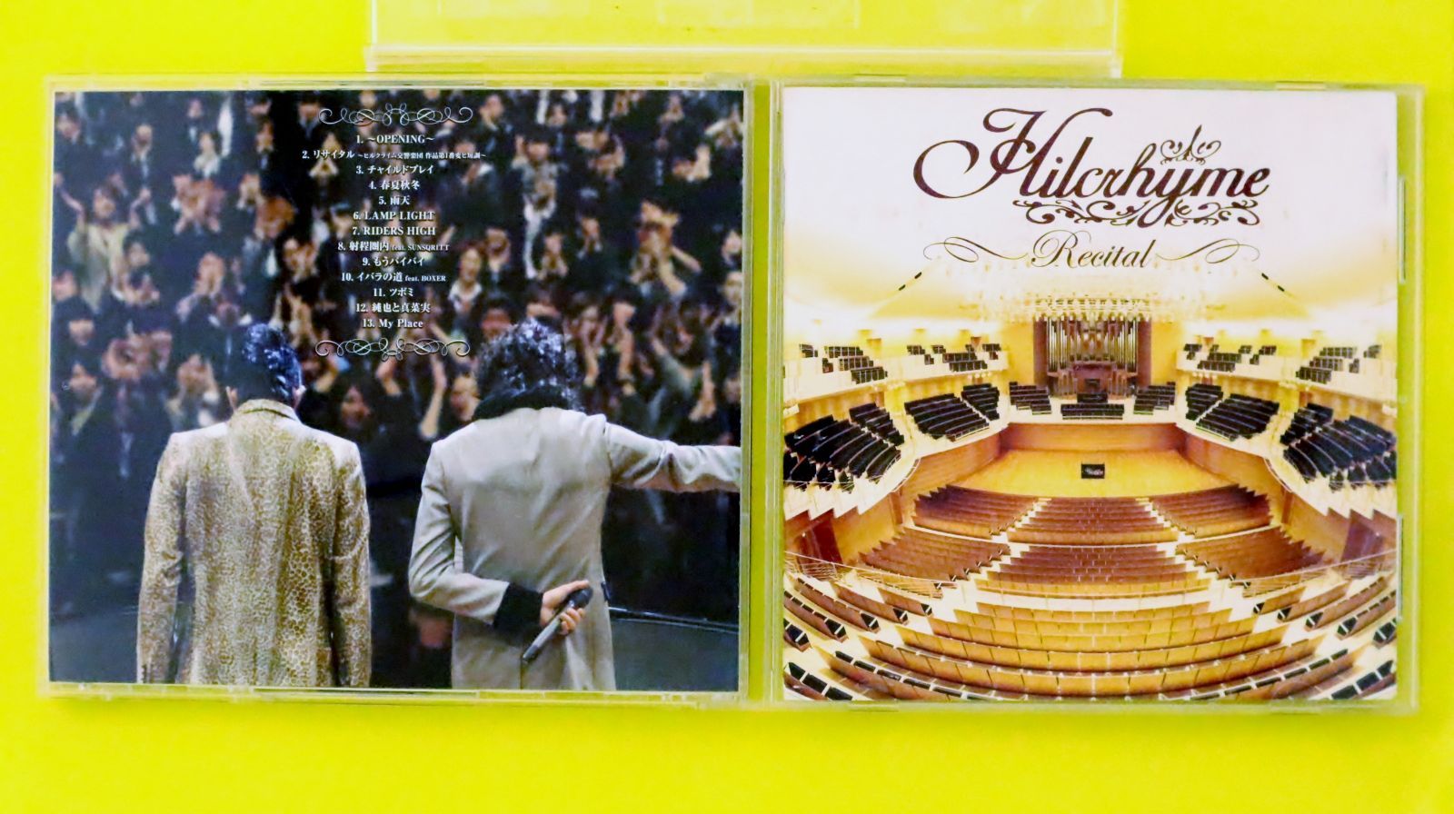 BD ヒルクライム/Hilcrhyme TOUR 2010「リサイタル」 Hilcrhyme TOUR 2010 リサイタル : Hilcrhyme | HMV&BOOKS