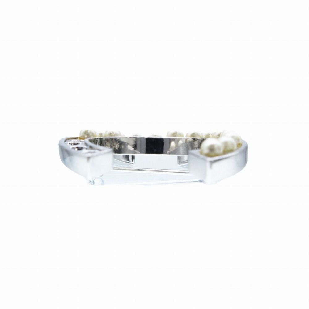 CHANEL ブローチフェイクパール □シャネル□CHANEL□ブローチ□ココマーク□CCマーク□フェイク