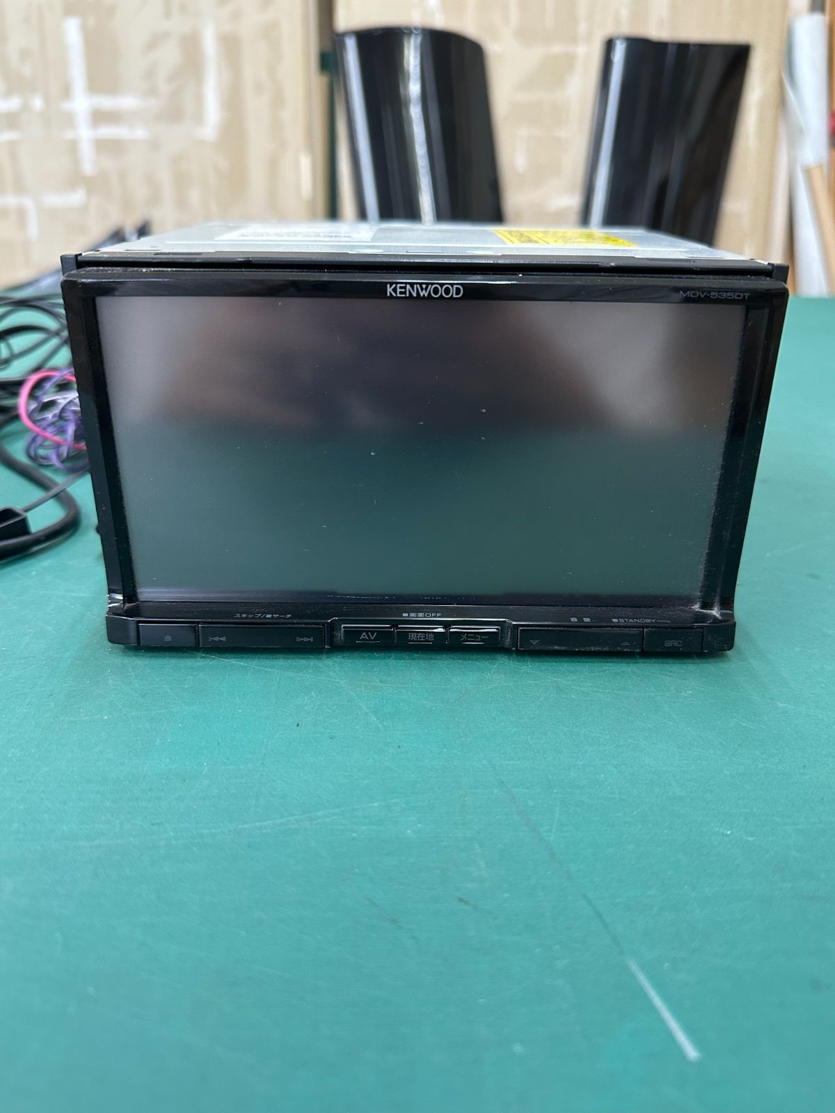 KENWOOD ７インチナビ 中古 動作確認済み MDV-535DT - メルカリ