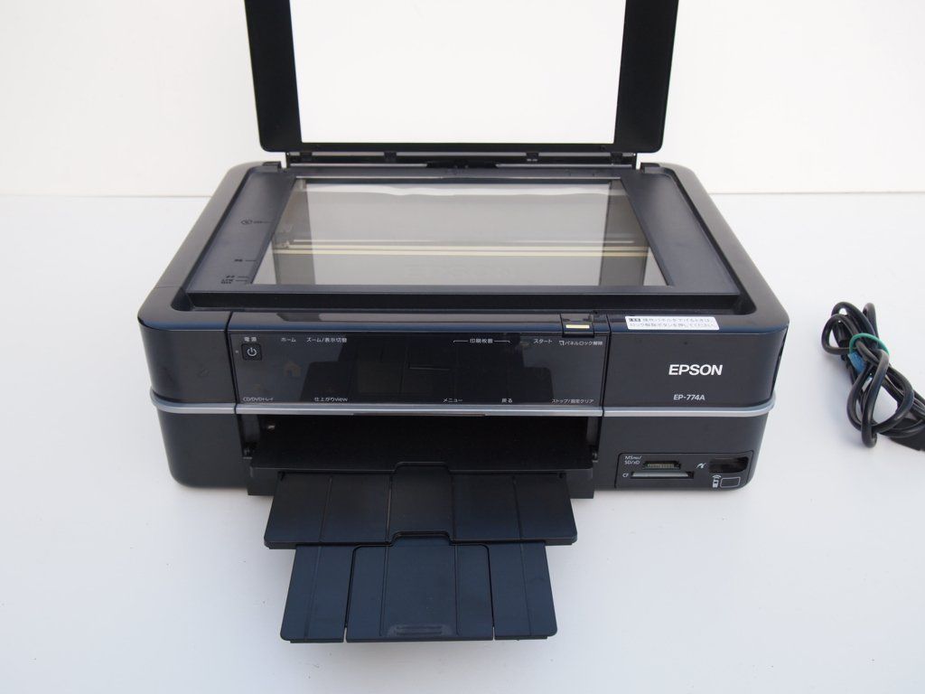 EPSON Colorio インクジェット複合機 EP-774A カンタンLEDナビ搭載