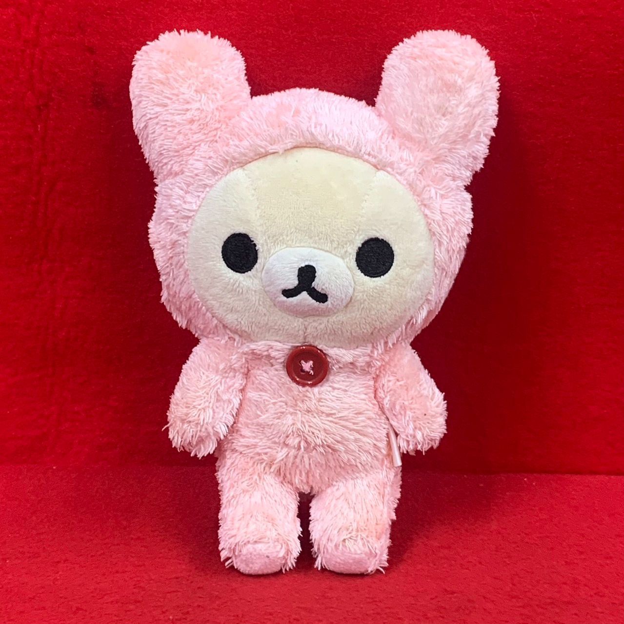 コリラックマうさぎ携帯スタンド あつめてぬいぐるみ コリラックマ