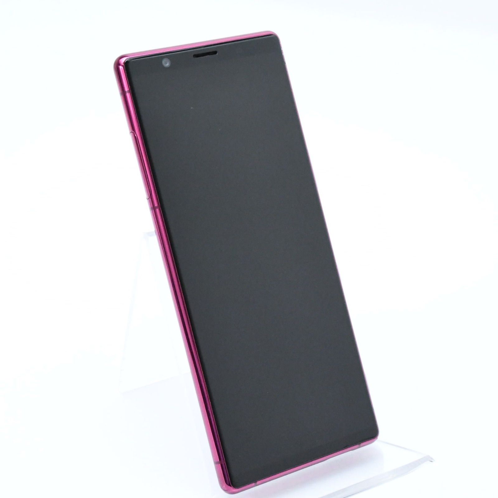 液晶 SIMフリー docomo Xperia 5 SO-01M レッド