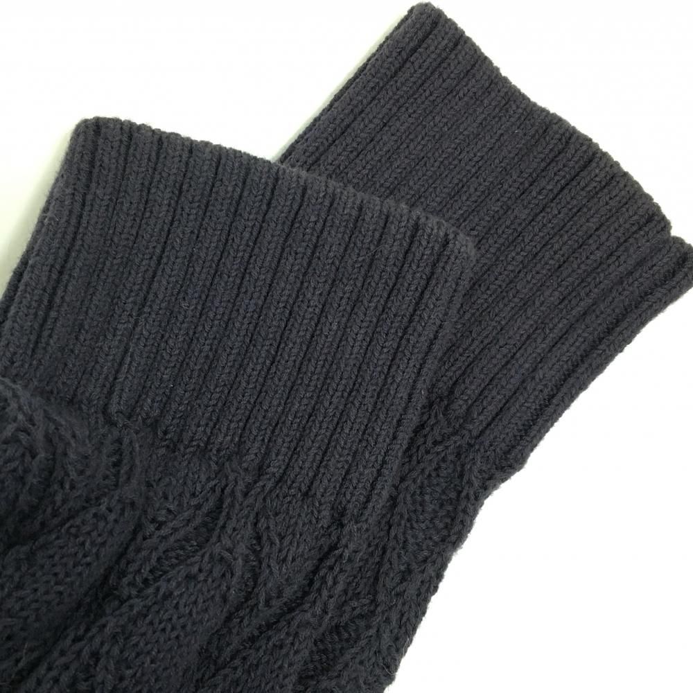 キャロウェイ レッドレーベル セーター ネイビー ケーブル編み調