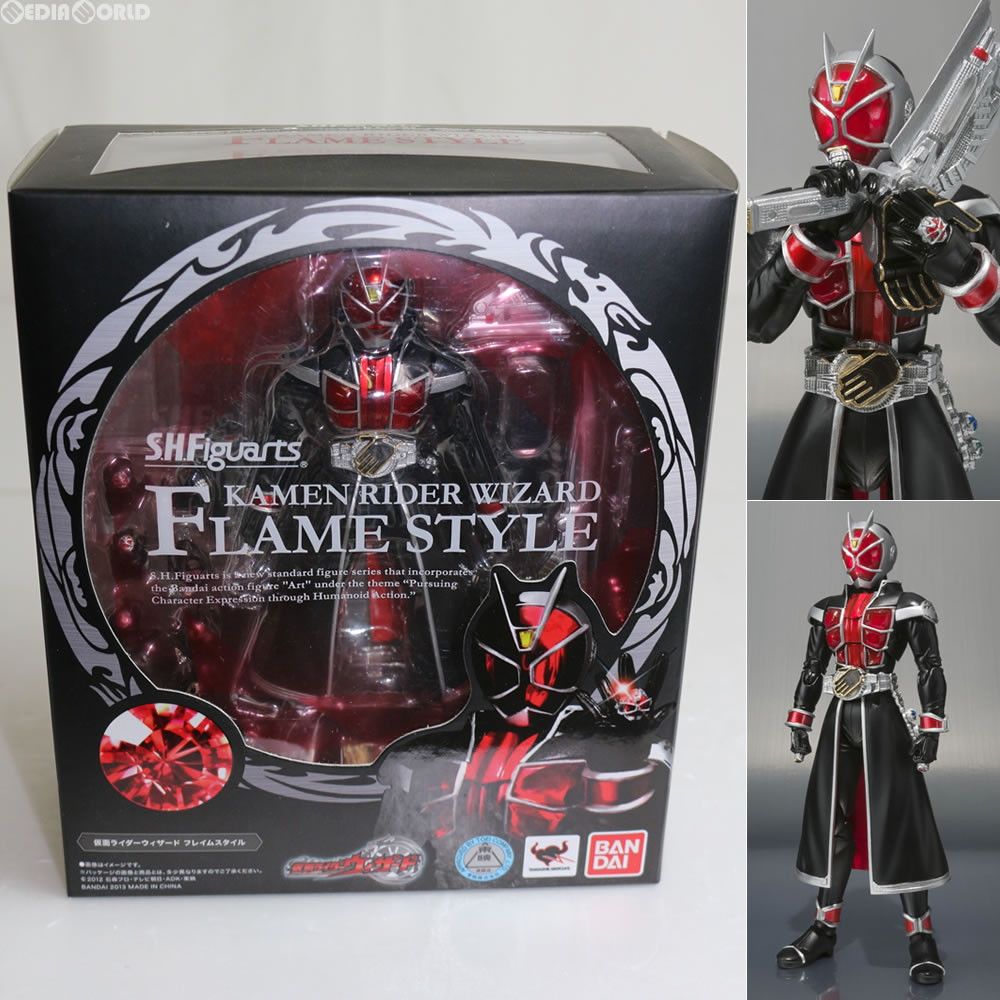 低価，爆買い S.H.Figuarts(フィギュアーツ) 仮面ライダーウィザード フレイムスタイル 完成品 可動フィギュア バンダイ その他