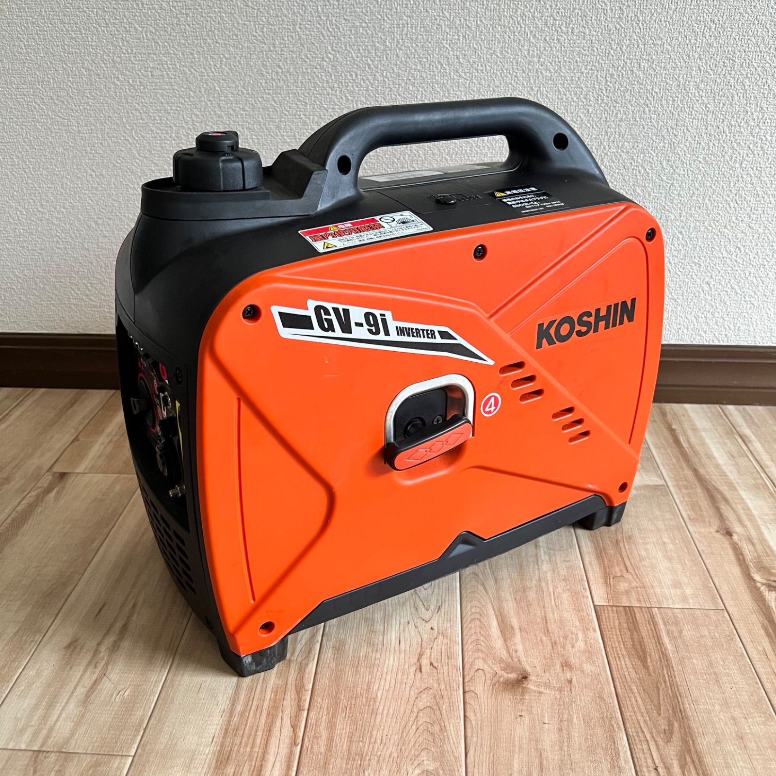 良品】KOSHIN インバーター発電機 GV-9i - メルカリ