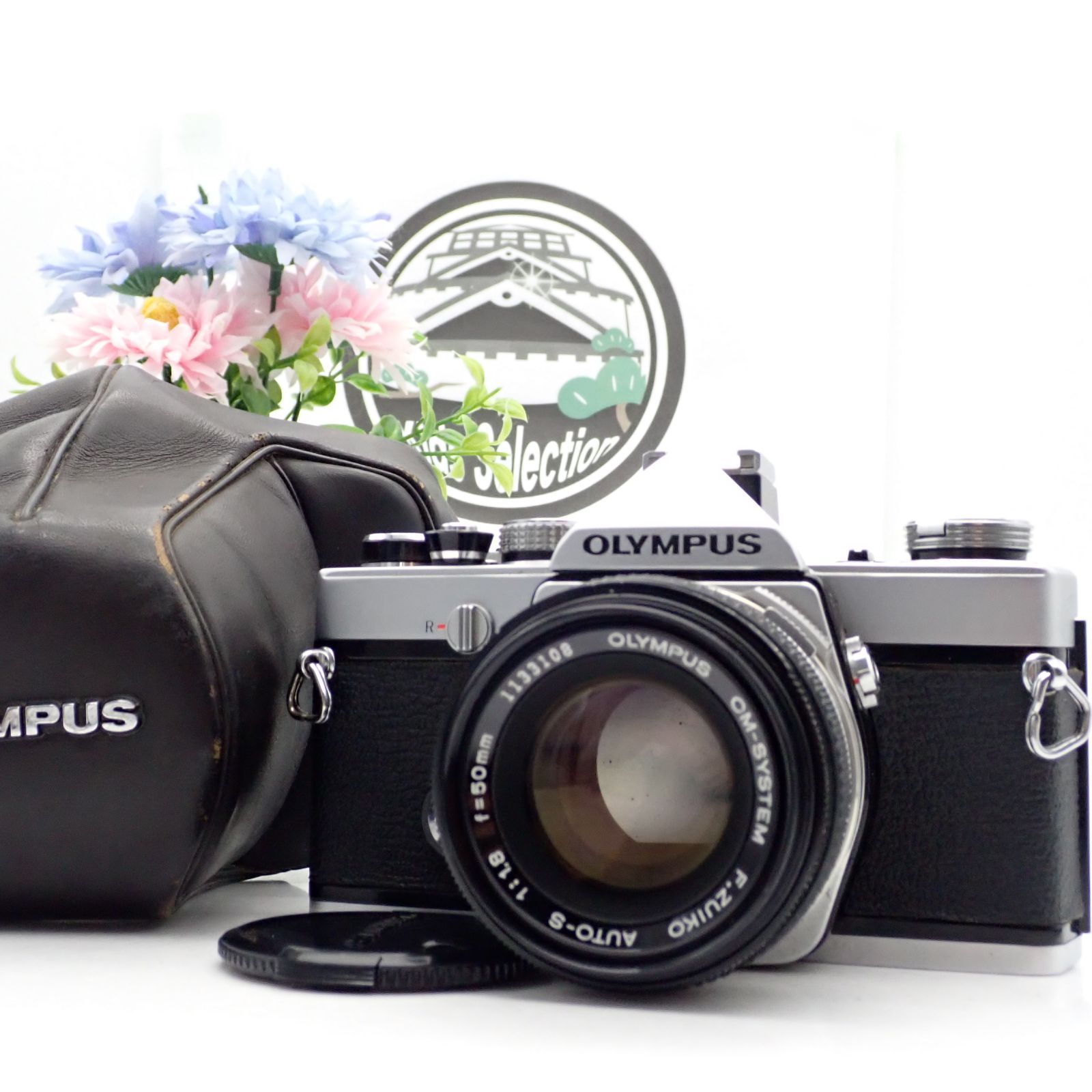 OLYMPUS OM-1 一眼レフフィルムカメラ 497534 OM-SYSTEM F.ZUIKO AUTO-S 50ｍｍ f1.8 標準 単焦点 マニュアル レンズ