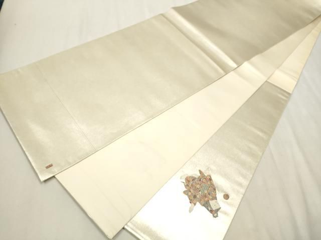 平和屋着物○西陣 長嶋成織物 ながしま帯 加賀友禅の巨匠 初代 由水十  