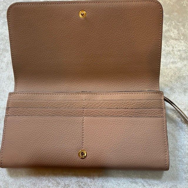 Chloé ベージュ アルファベット レザー 長財布 美品 slg0450-05.jpg