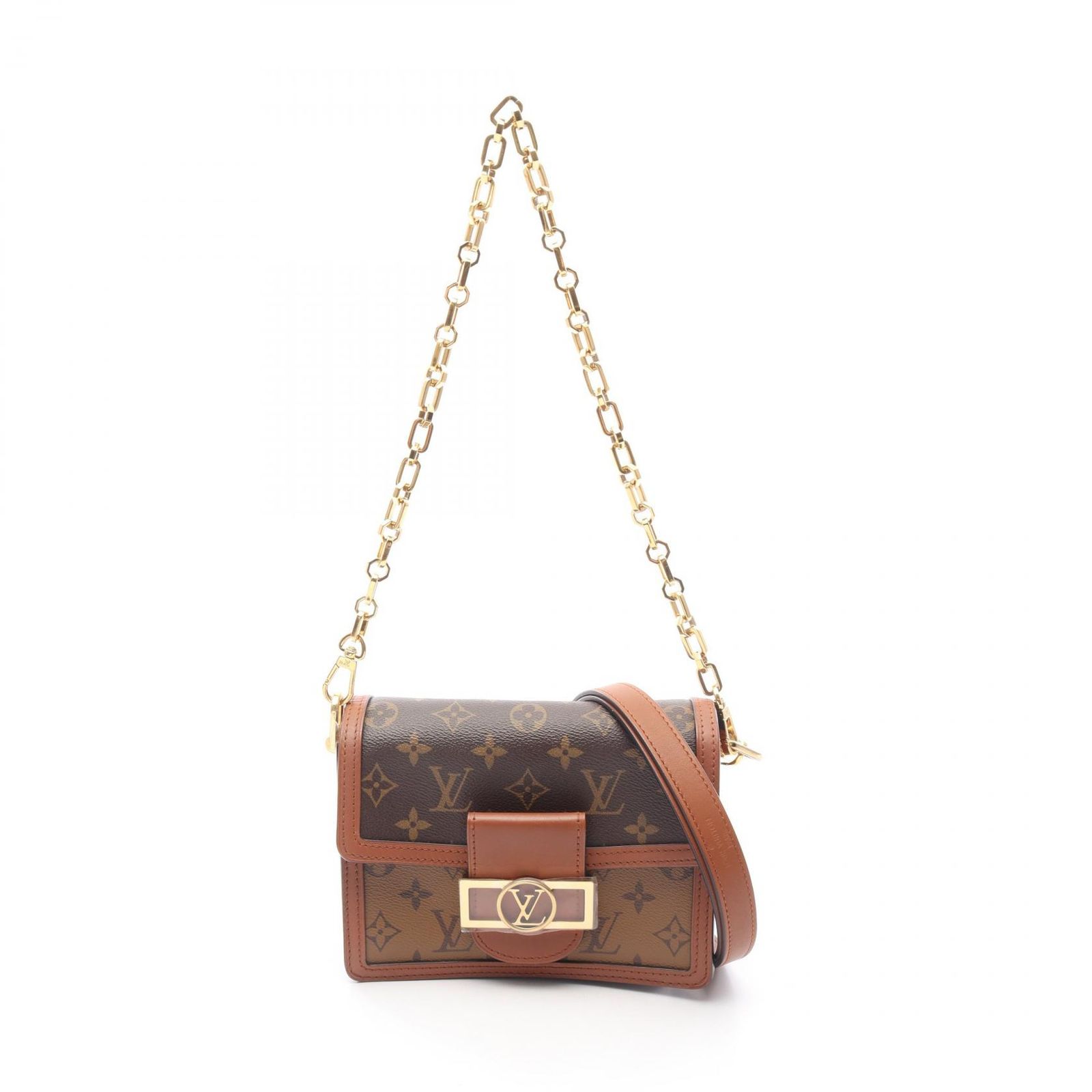 ヴィンテージ★Louis Vuitton★ドーフィーヌ ミニショルダー LOUIS VUITTON】ルイヴィトン『モノグラム リバース