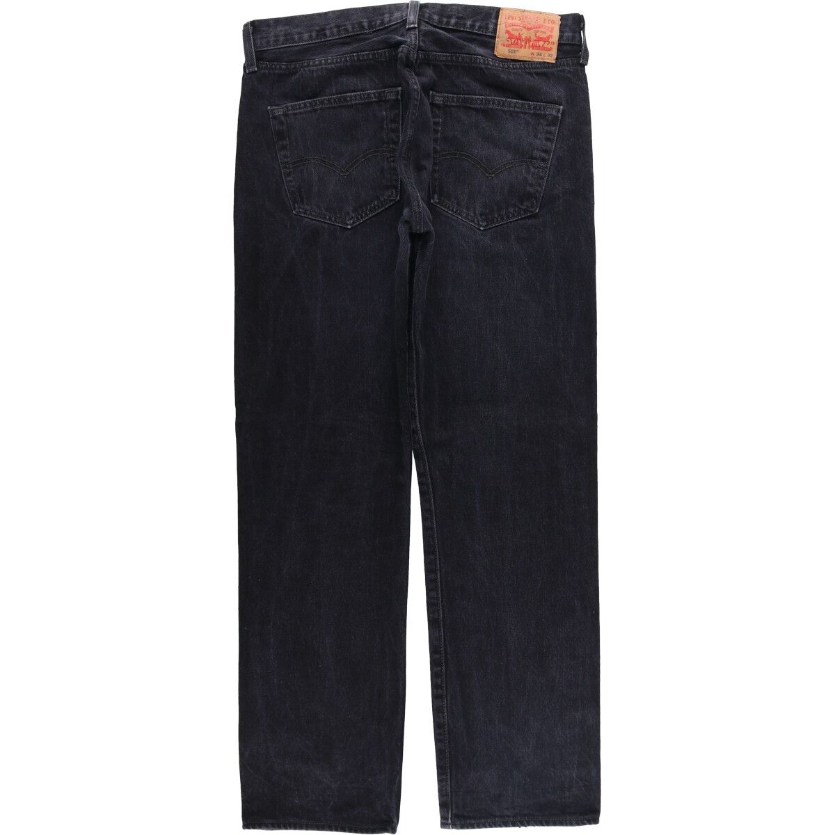 古着 リーバイス Levi s 501 ブラックデニム ストレートデニムパンツ メンズw35相当 eaa588183