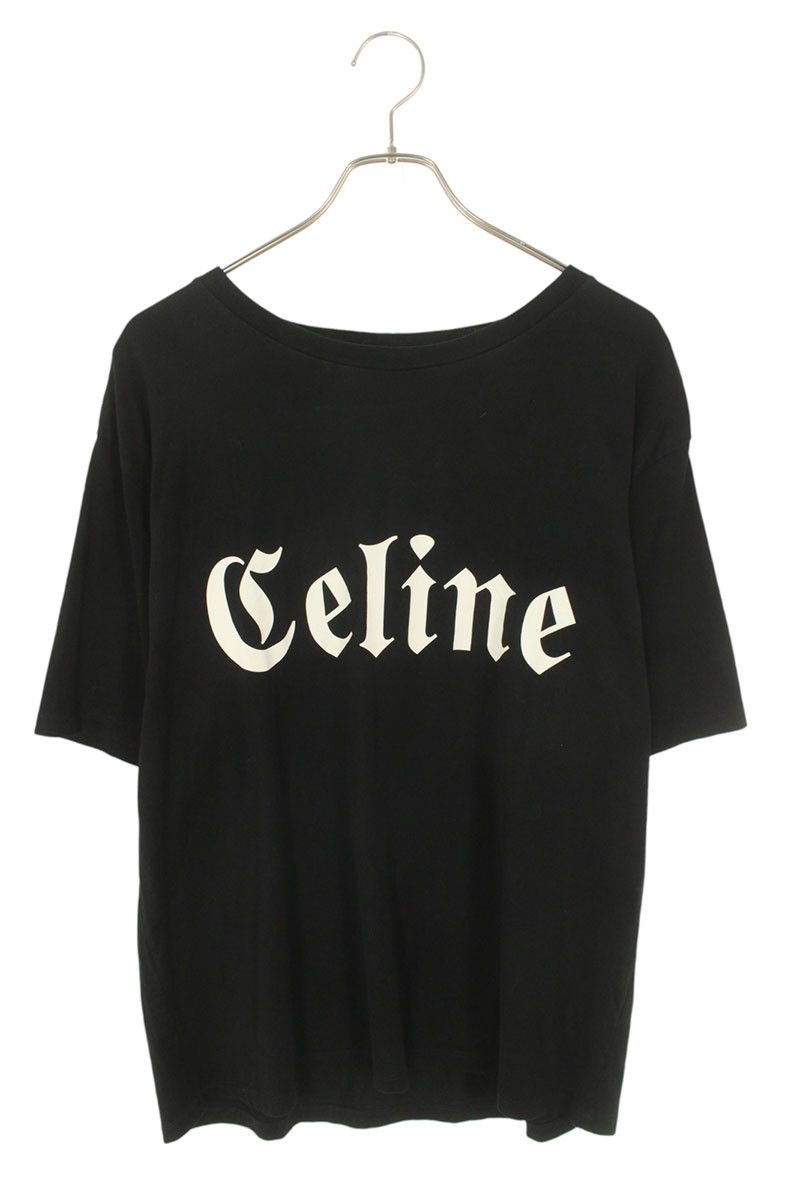 CELINE ×GUCCIセンターロゴ プリントTシャツ 男女兼用　Lサイズ CELINE ×GUCCIセンターロゴ プリントTシャツ 男女兼用 Lサイズ