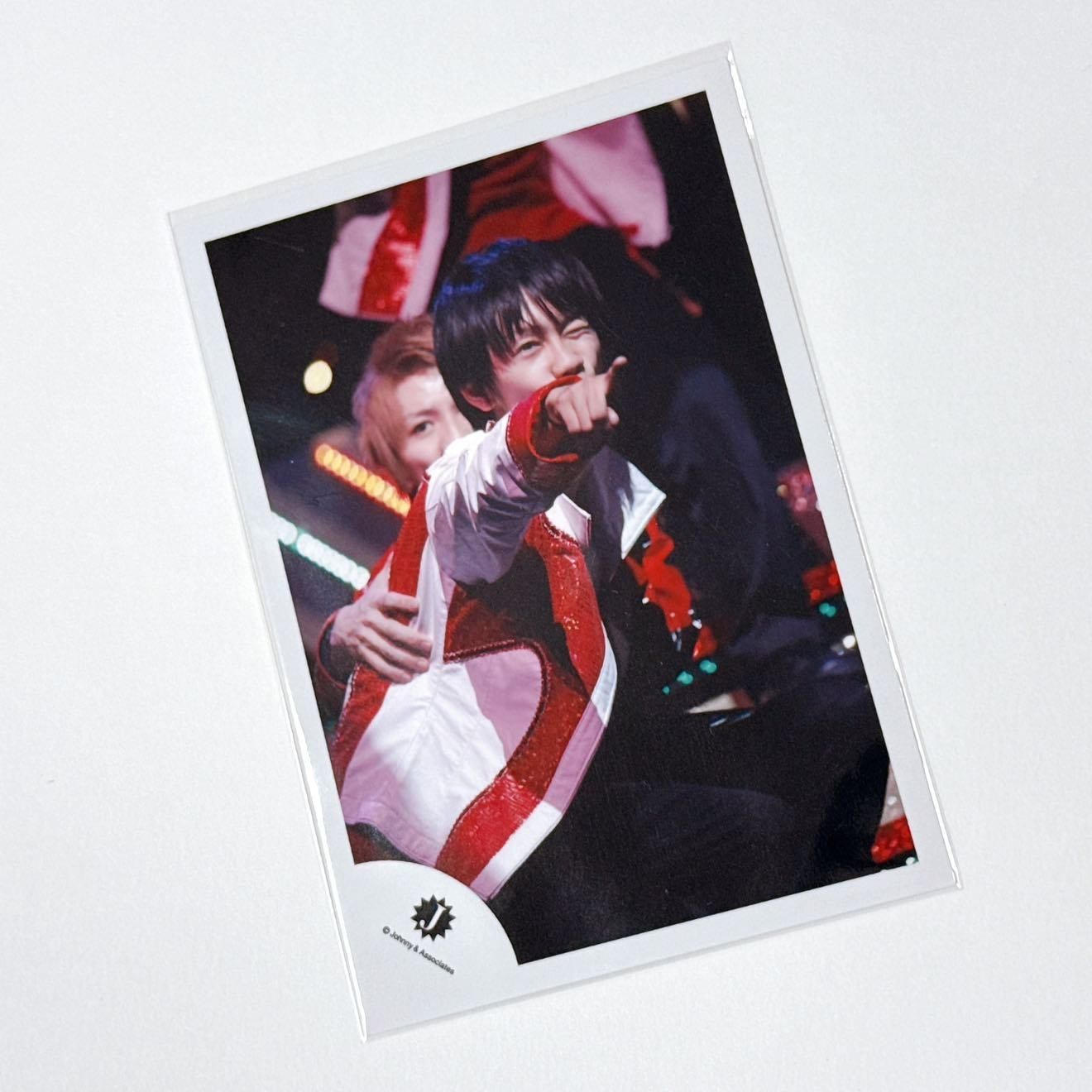 藤原丈一郎 公式写真 1枚【NA02】Jロゴ Jr.時代 なにわ男子