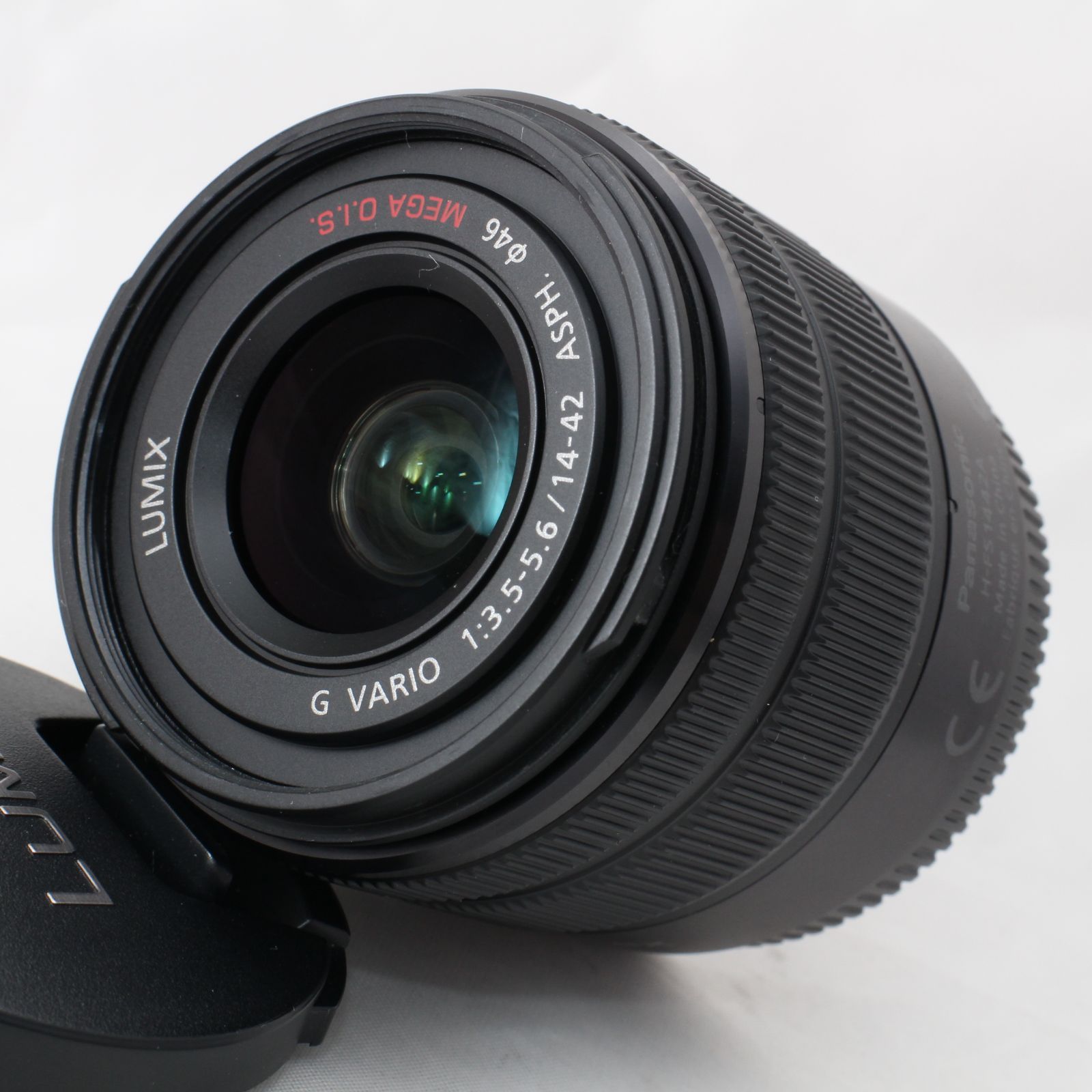 パナソニック Panasonic LUMIX G VARIO 14-42mm|F3.5-5.6 II ASPH.|MEGA O.I.S. H-FS1442A-K ルミックス 4142