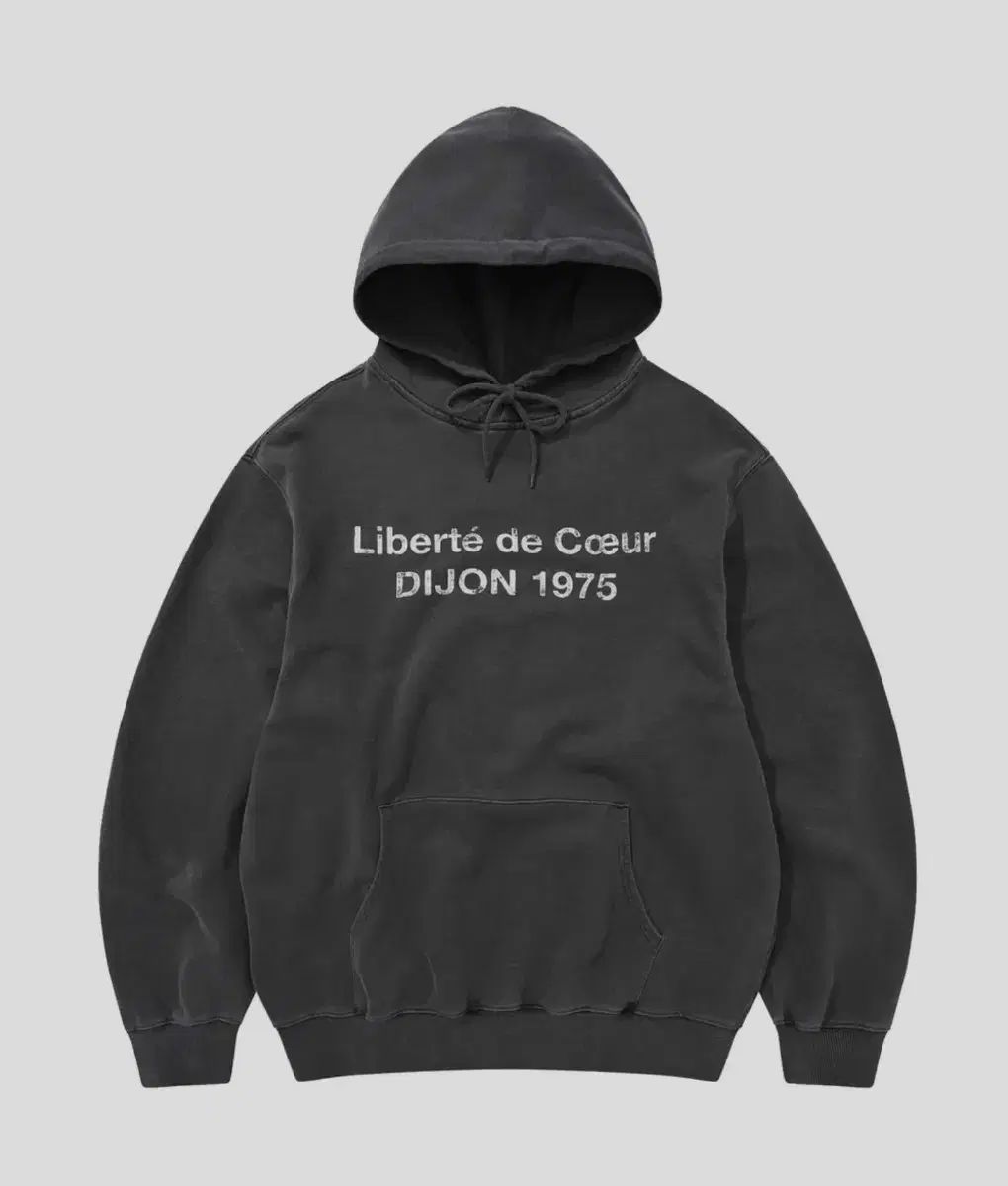カルネイテイ DIJON WASHED HOODIE （ CHARCOAL ）