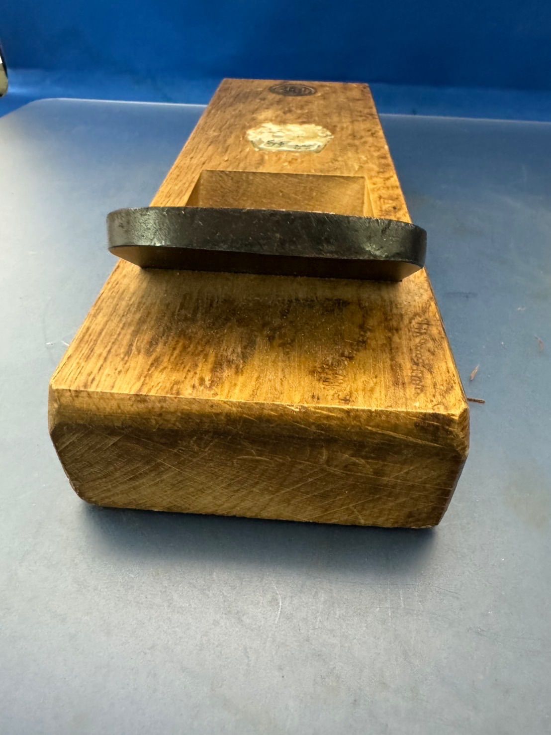 手かんな 河怡 かわよし 替刃式 三郎作 落款 70mm WWW_OLIVIERBERNSTEIN_COM