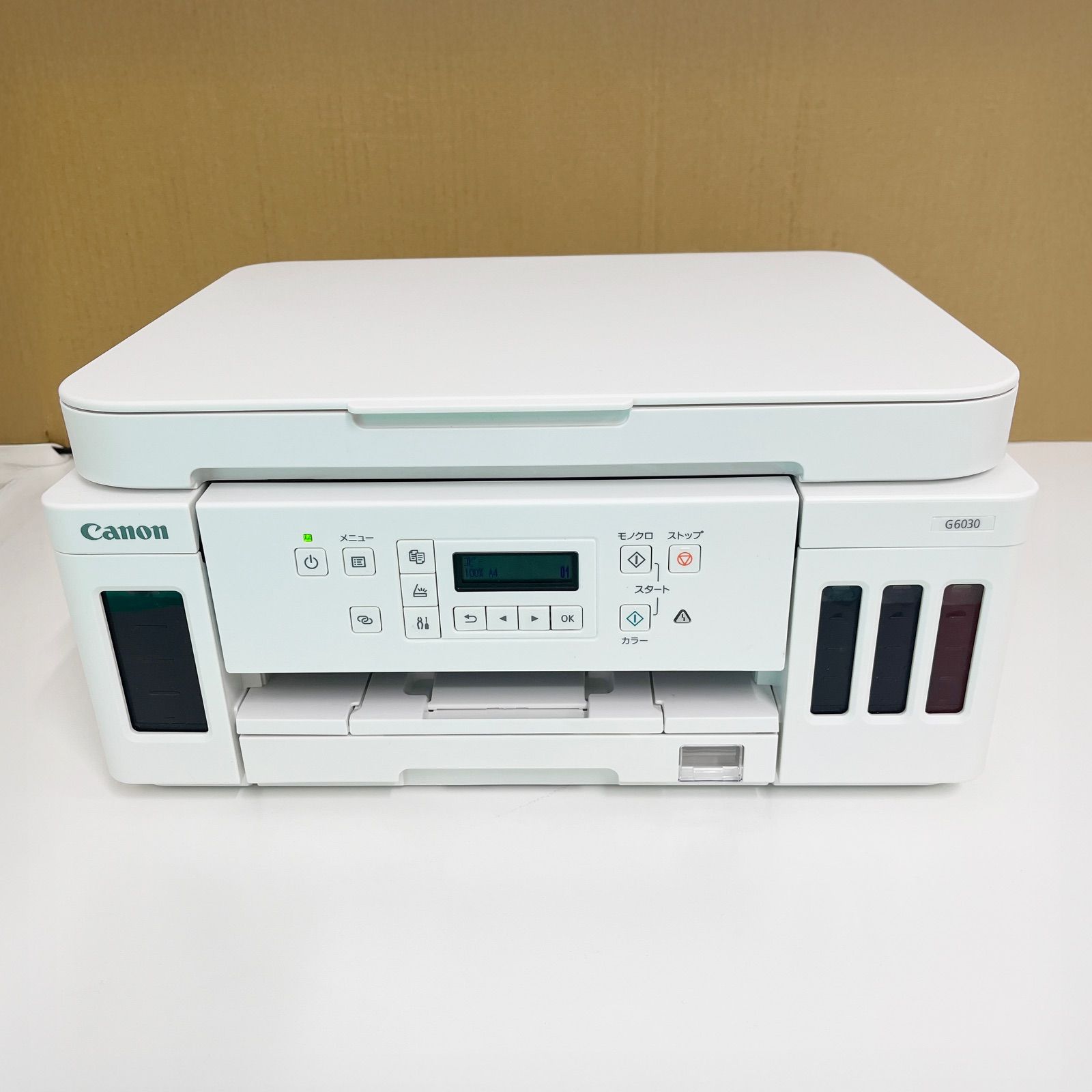 M61035 canon キャノンプリンター G6030 白 - メルカリ