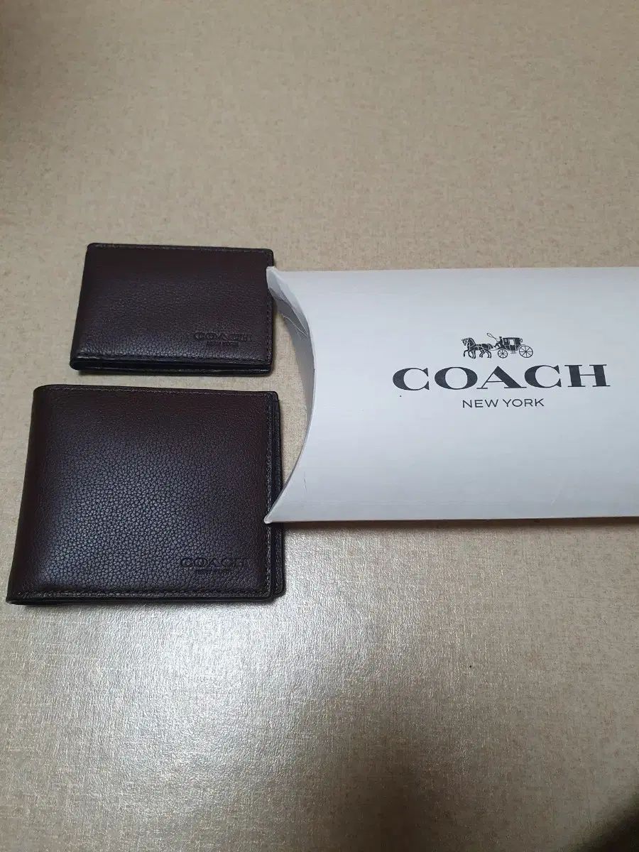 コーチメンズウォレット 新品 ブラウン