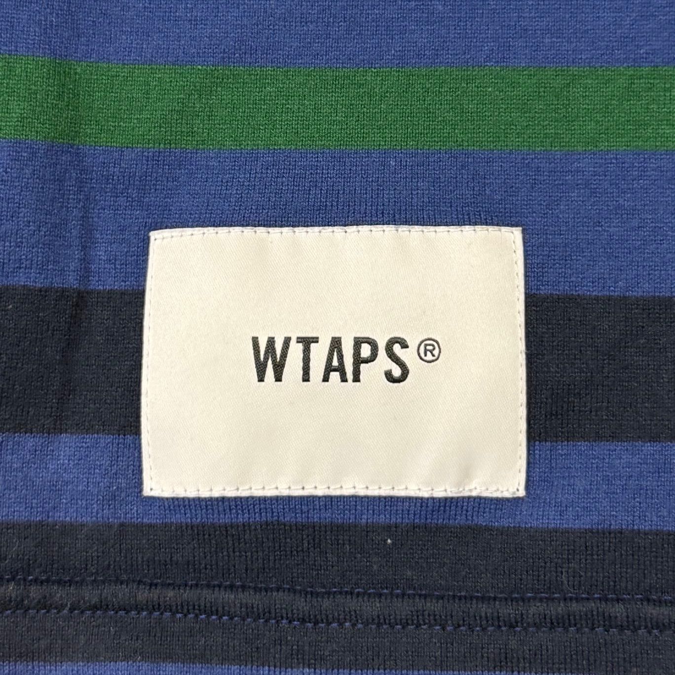 WTAPS 22SS ボーダーTシャツ カットソー ダブルタップス 221ATDT-CSM29
