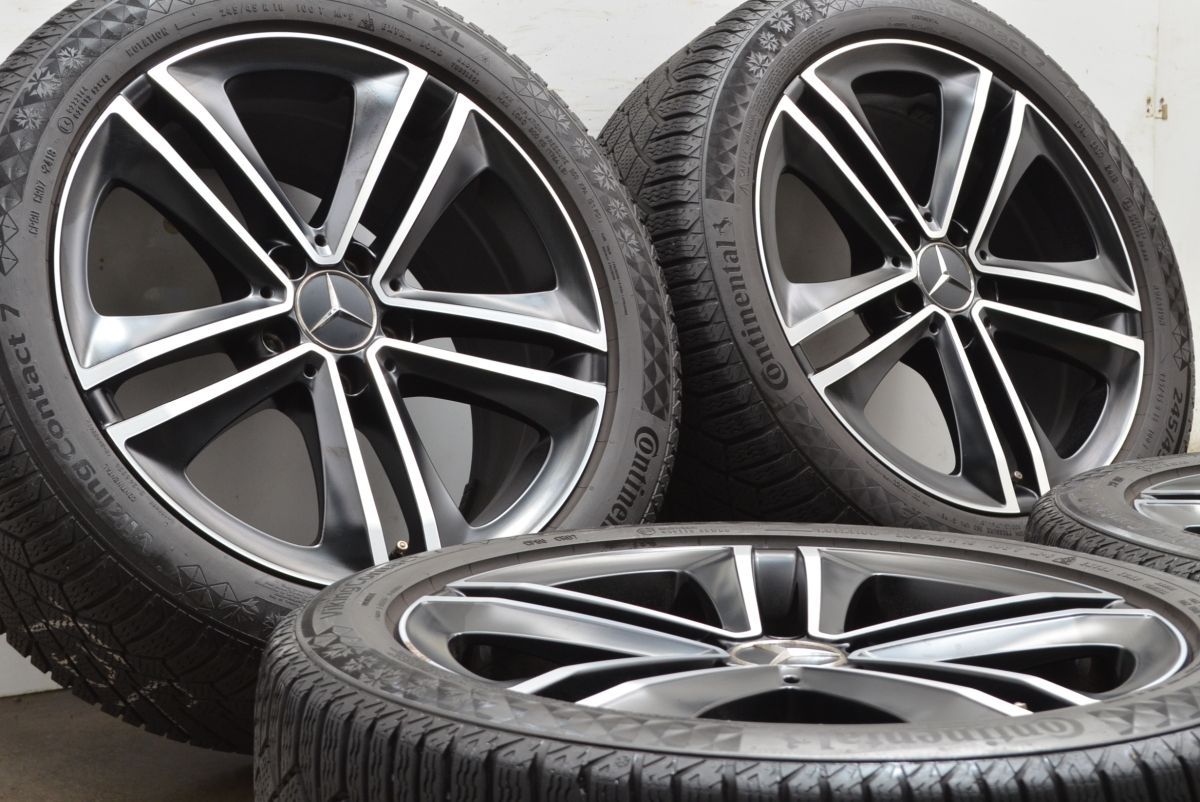 正規品 メルセデスベンツ C257 CLSクラス 純正 18in 8J 33 PCD112 A2574010100 コンチネンタル 245|45R18 CLE Eクラス Cクラス 可