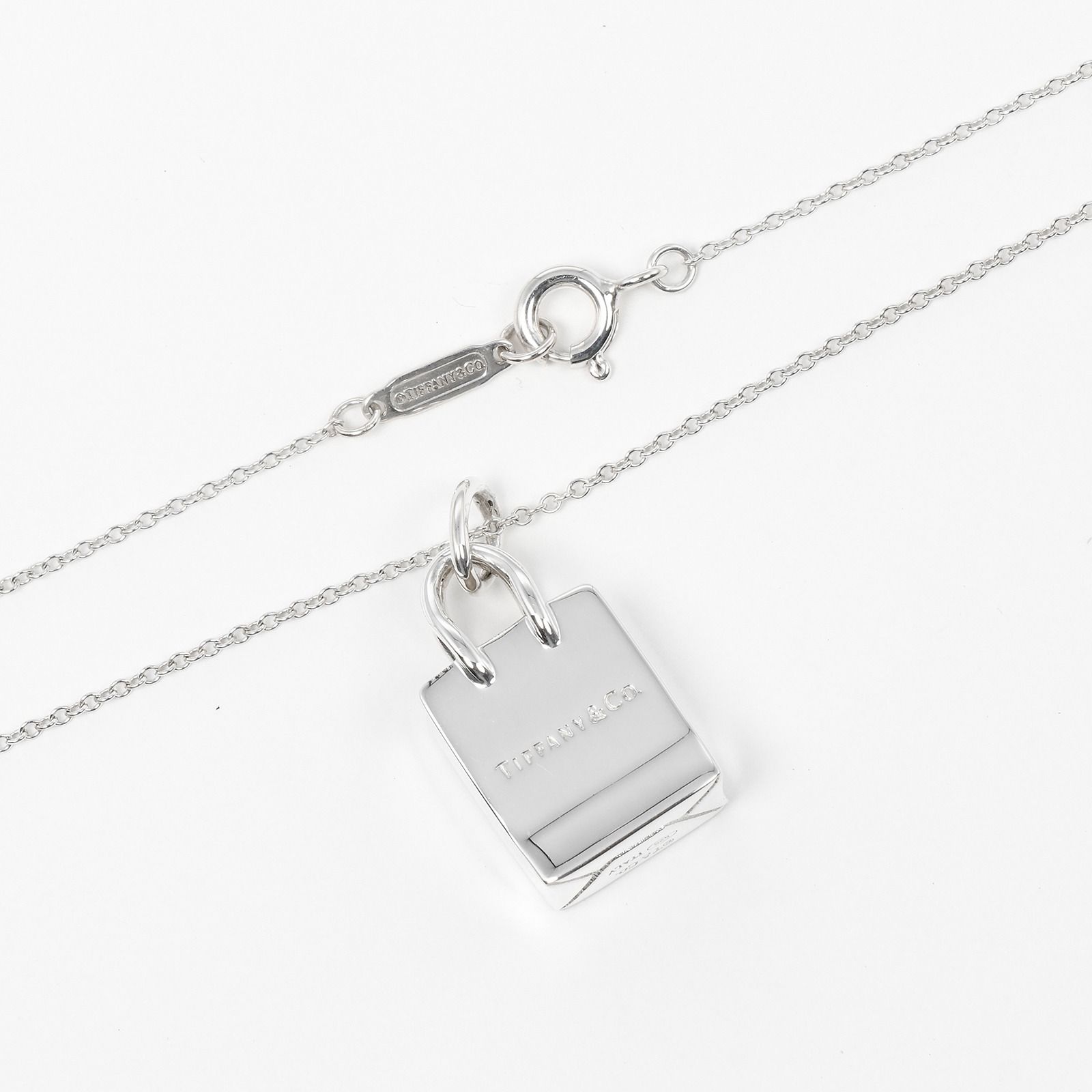 TIFFANY&Co.】ティファニー ショッピングバッグ シルバー925 