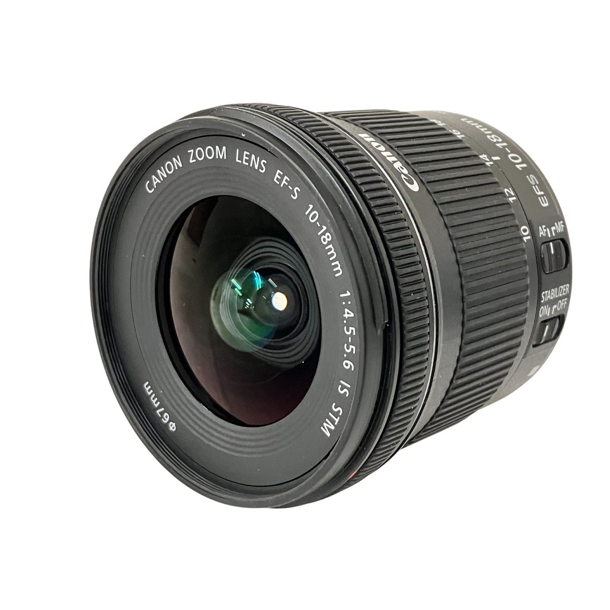 Canon EF-S 10-18mm F4.5-5.6 IS STM カメラ レンズ カメラ キャノン 良好 O10513014