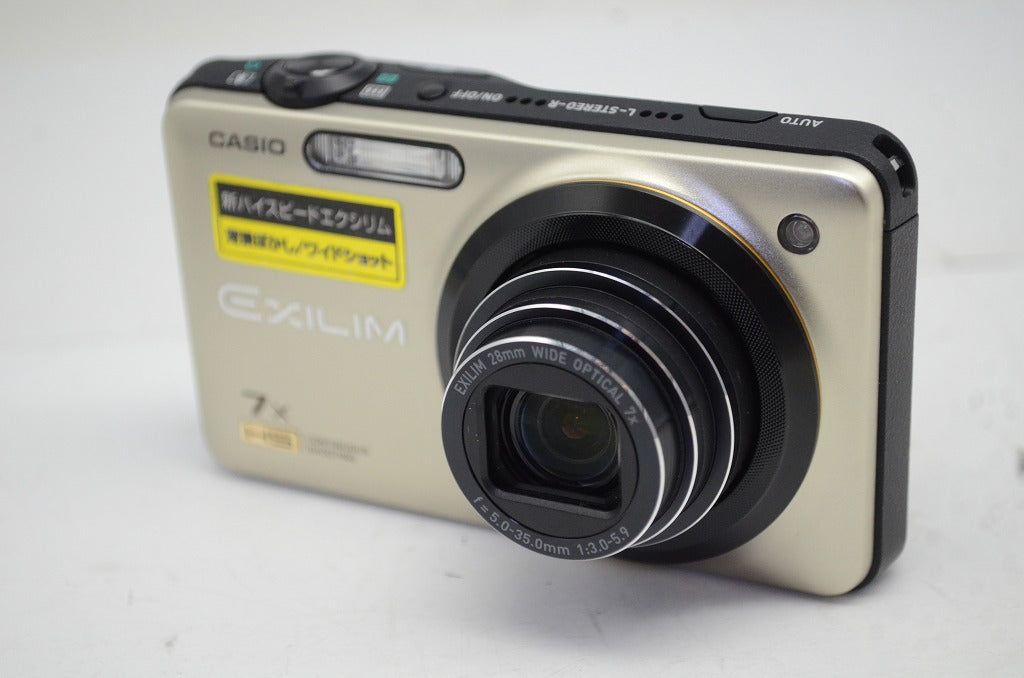 CASIO カシオ EXILIM EX-ZR15 コンパクトデジタルカメラ ゴールド 250917b
