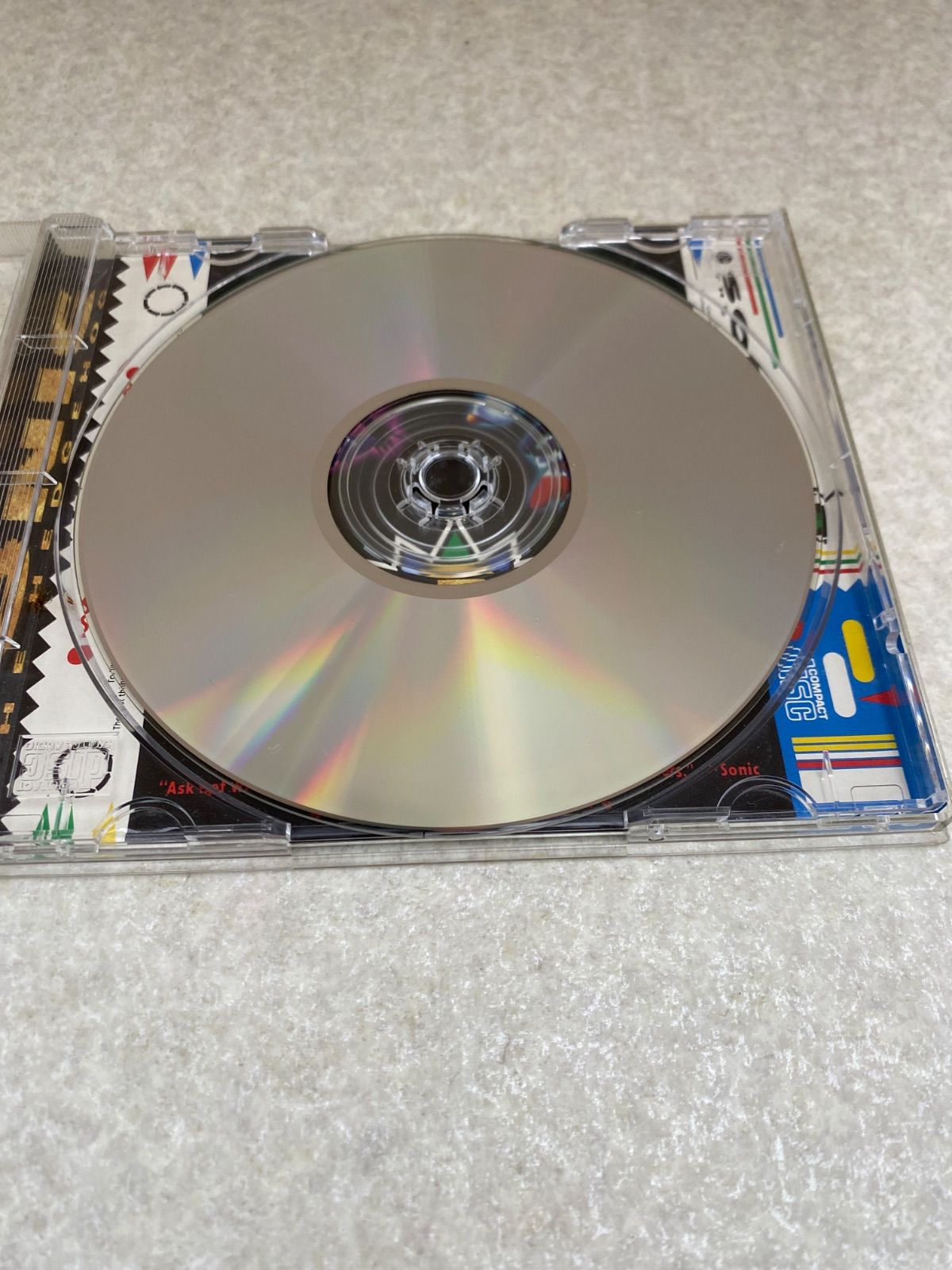 ソニック・ザ・ヘッジホッグCD メガドライブ メガCD ハガキ付き