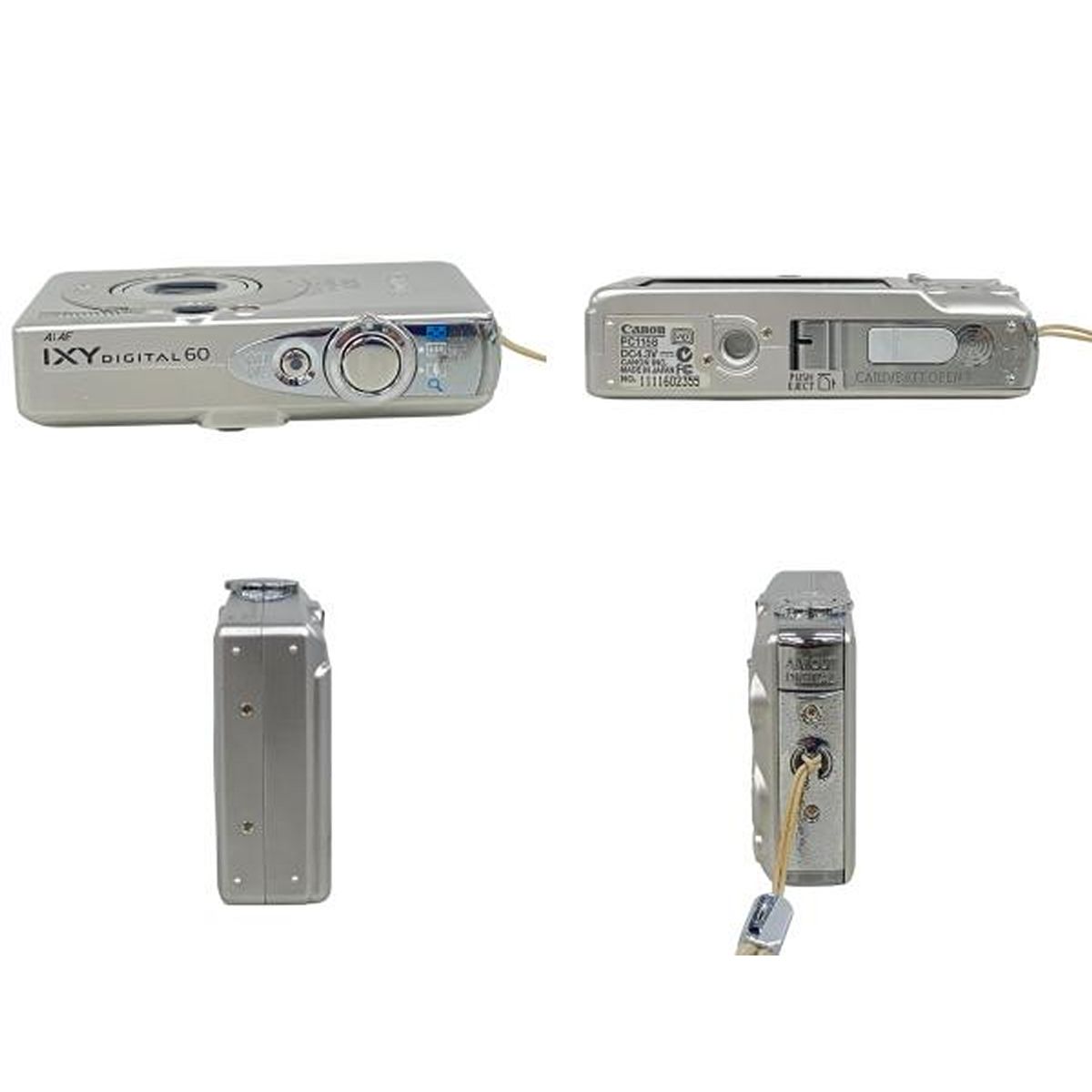 美品　Canon IXY Digital 60 キャノン PC1158 Amazon | Canon IXY DIGITAL 60 シルバー | コンパクト 通販
