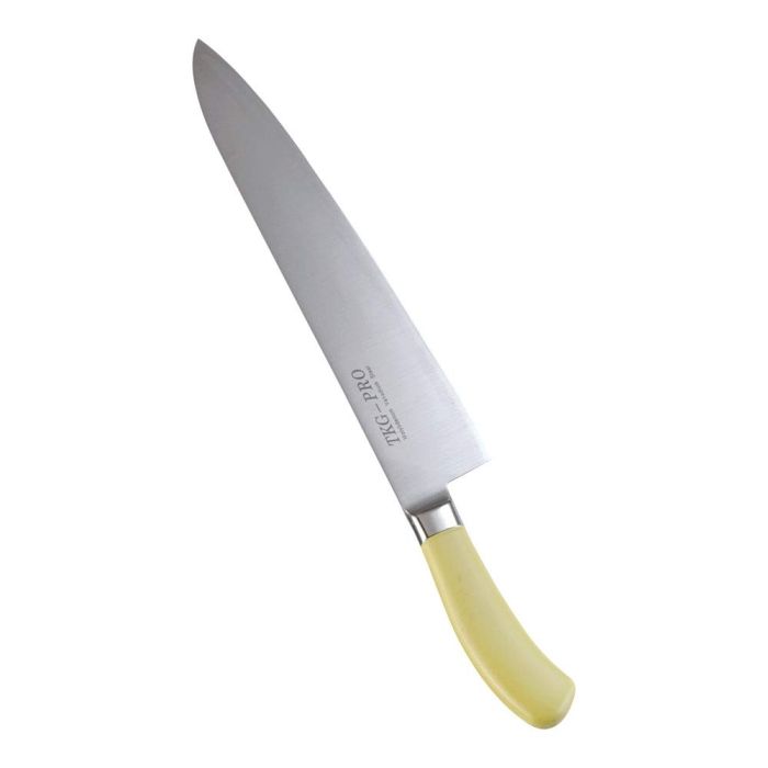 3営業日で発送 遠藤商事 Endo Shoji ＴＫＧ ＰＲＯ 抗菌 牛刀 両刃 ３０㎝ イエロー ATK4326