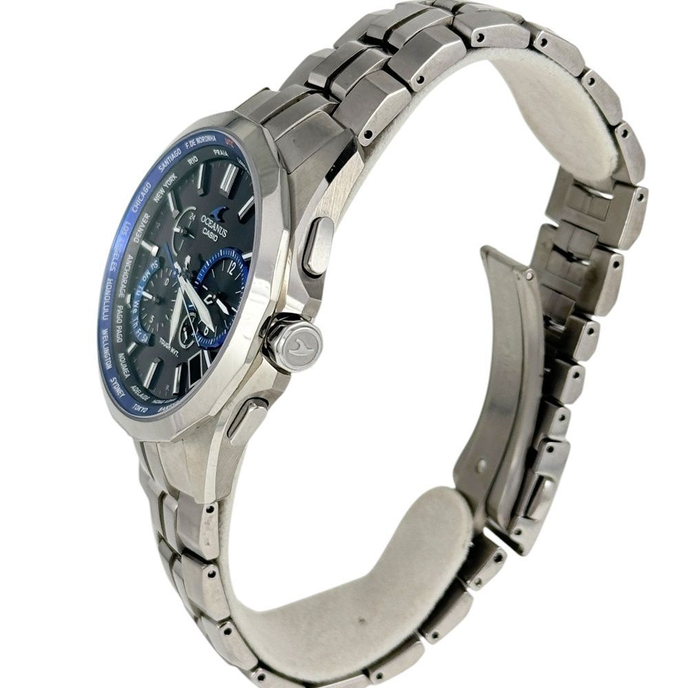 CASIO】カシオ OCW-S2400-1AJF オシアナス マンタ ソーラー - メルカリ