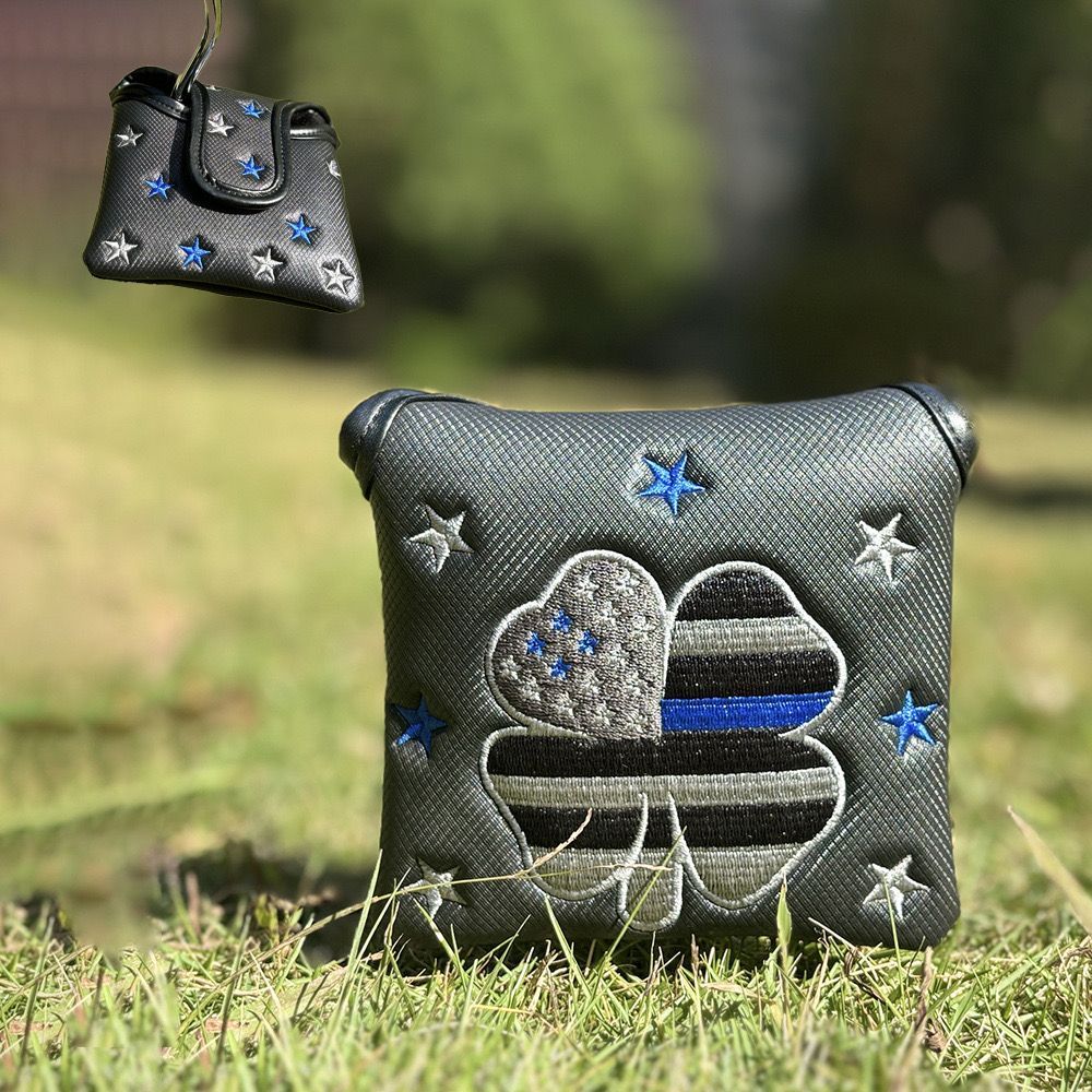 ヴィンテージ バタースコッチ ベークライト カメオ ブレスレット パターカバー ヘッドカバー マレット用 マグネット付け
