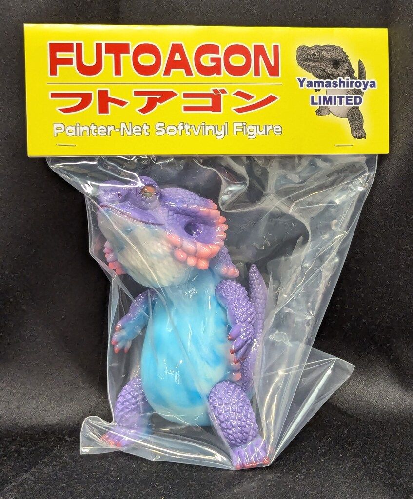 フトアゴン　ゾンビクラック赤　ソフビ　ヤマシロヤ限定カラー　ペインターネット 本日9/1よりオンラインショップで受注開始🎵 ペインターネット