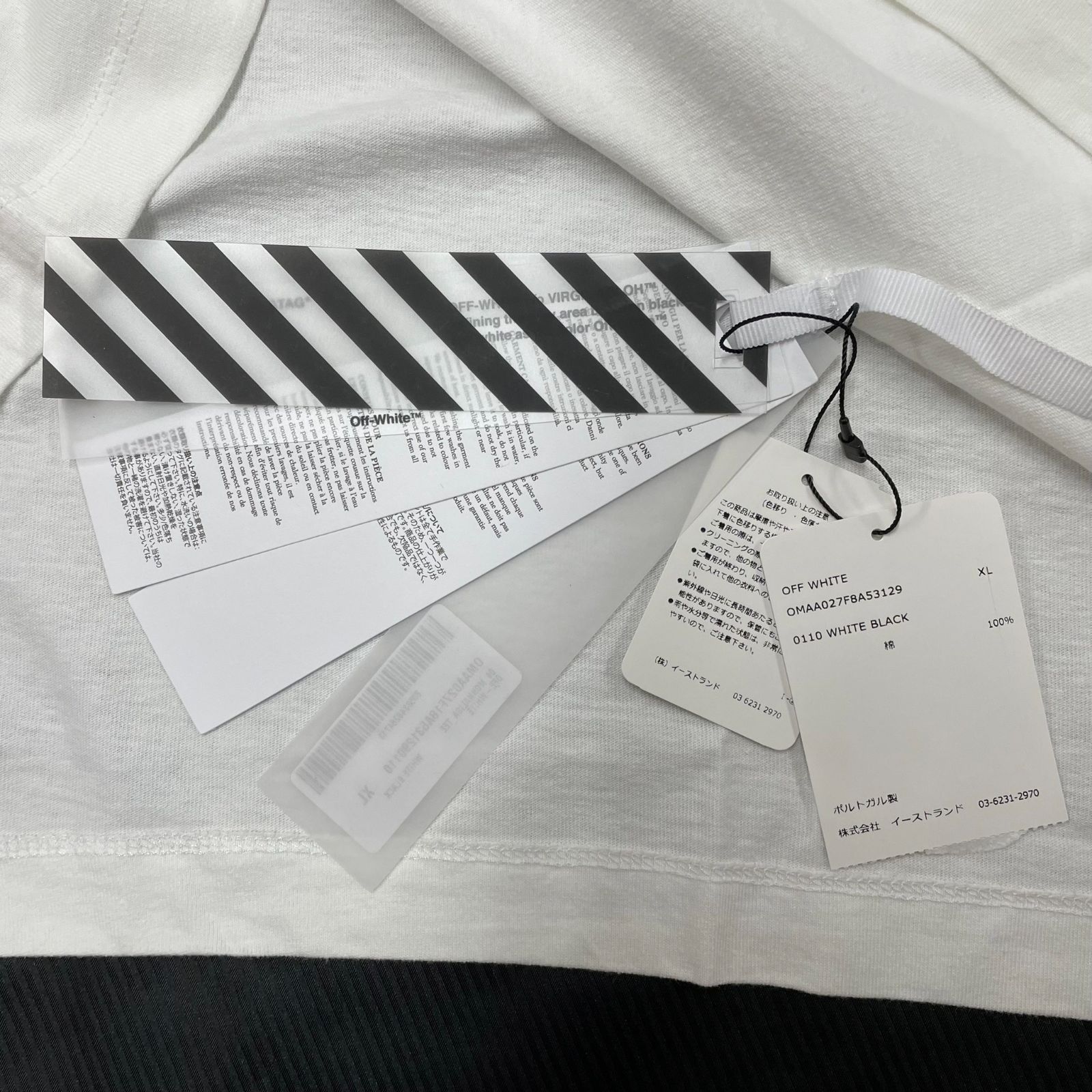 Off-White 04 MONALISA Tee XLサイズ オフホワイト モナリザ Tシャツ 