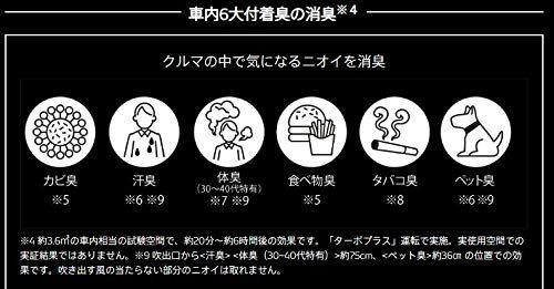 車内消臭 ブラック