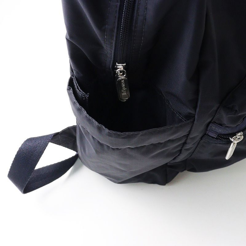 レスポートサック LeSportsac ROUTE BACKPACK ネイビー バックパック リュック デイパック ナイロン ロゴ 2400014608946 DECORATOM_COM_BR