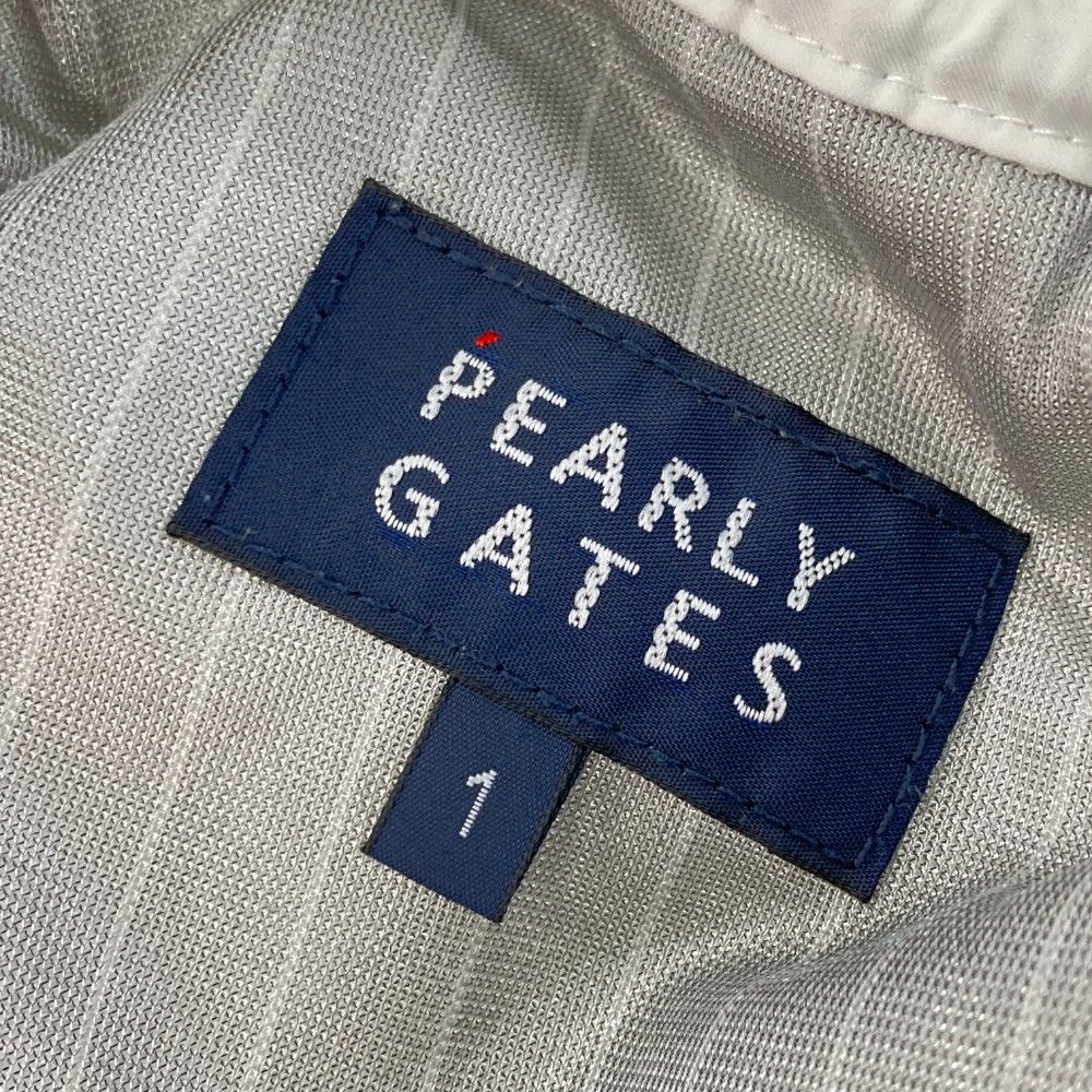 サイズ：1 PEARLY GATES パーリーゲイツ  プリーツ切替 蓄熱スカート 総柄 ブルー系 [240101398401] ゴルフウェア レディース ストスト サイズ：1 PEARLY GATES パーリーゲイツ プリーツ切替 蓄熱