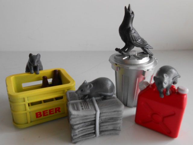 ♯Lmi28AZ カラスとネズミ シークレット入 フルコンプ 全8種 ♯Lmi28AZ カラスとネズミ シークレット入 フルコンプ 全8種