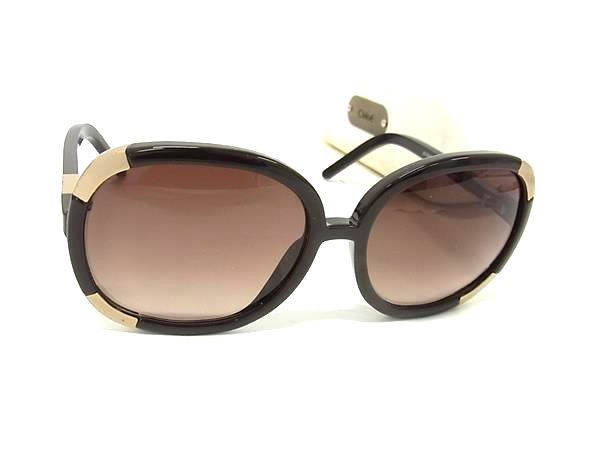 Chloe クロエ サングラス CL2119 135 Chloe クロエ サングラス バタフライ型 CL2119 135 ホワイト系中古