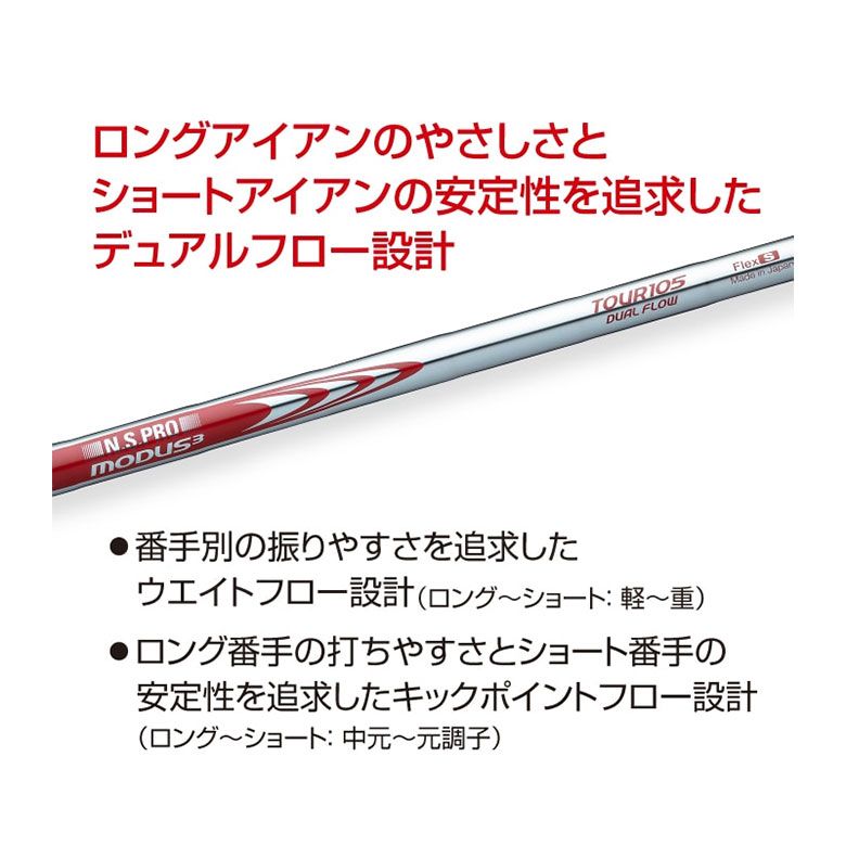 ブリヂストン 258CBP アイアンセット 6本組(5-P) N.S.PRO MODUS3 