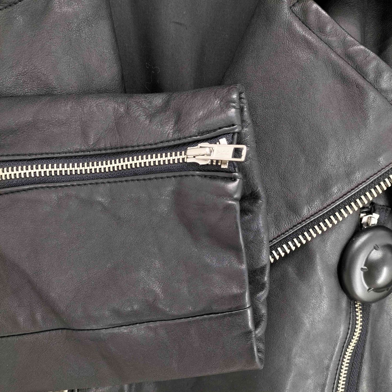 マークジェイコブス MARC JACOBS カウレザーダブルライダース 