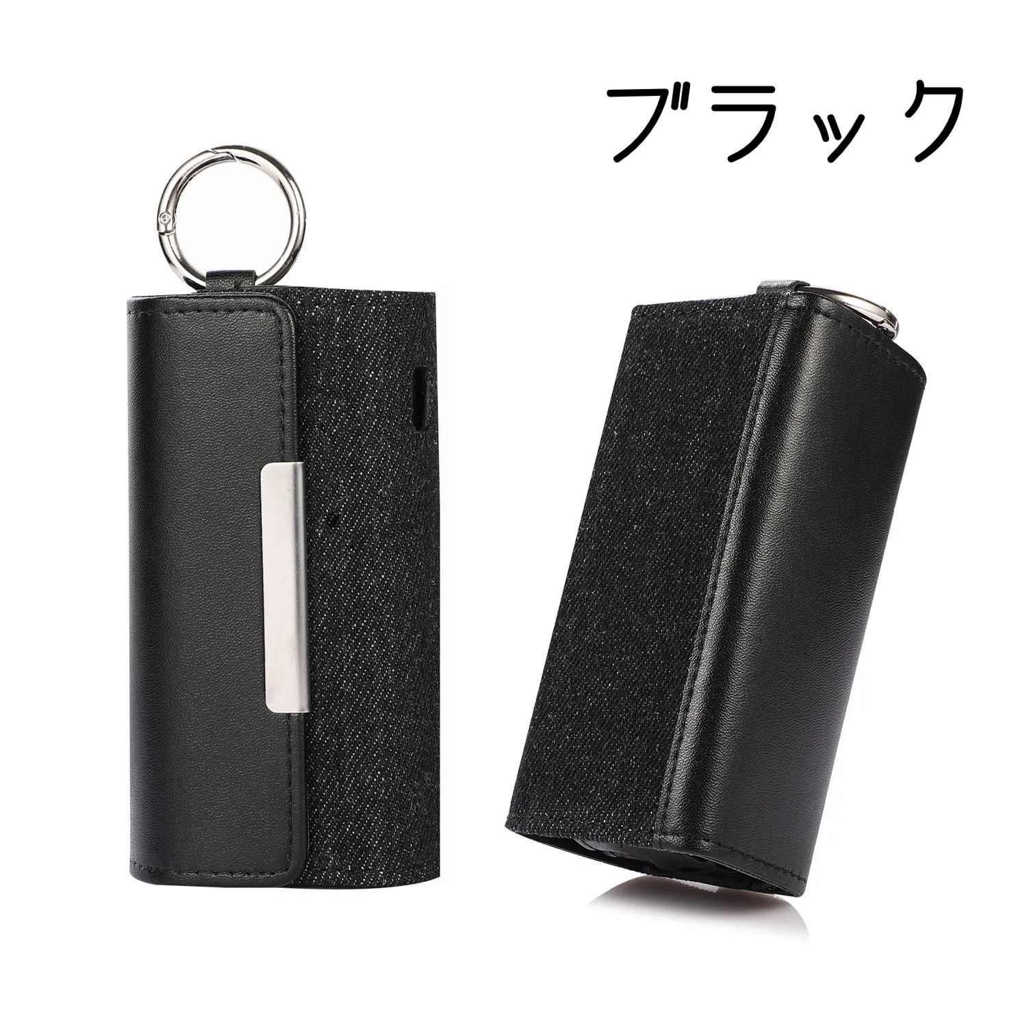 アイコス イルマi デコケース 埋め尽くし 黒 セット☆ iQOSイルマiケース デコケース 黒 埋めつくし 地雷系 パンク