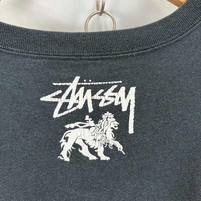 OLD Stussy ラスタ ライオン プリントTシャツ サイズⅬ MADE IN USA