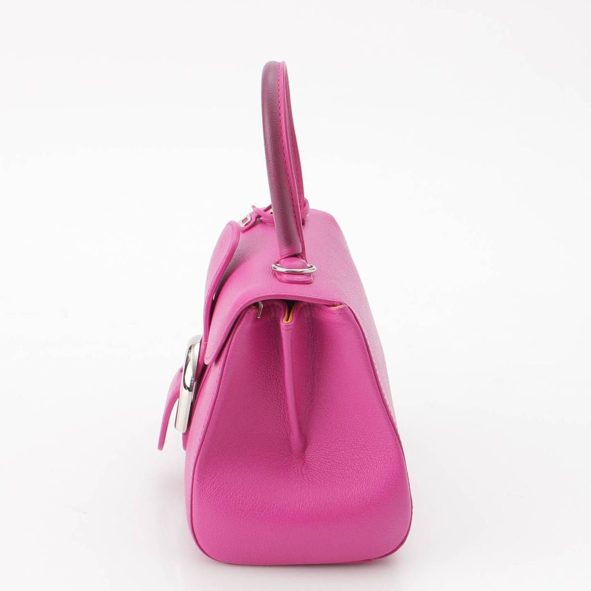 DELVAUX ブリヨン ミニ ピンク ロデオカーフスキン 2WAY バッグ DELVAUX Brillant Mini Rodeo Calf ロデオ カーフ ミニ 2way