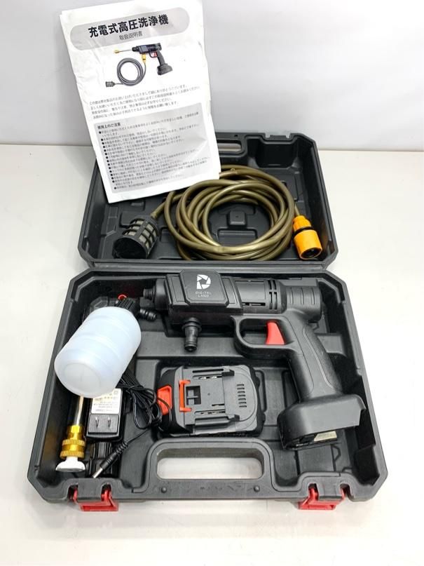 コードレス 高圧洗浄機 夢グループ 洗車 掃除 散水A6231A10 新品未使用 コードレス 高圧洗浄機 夢グループ 洗車 掃除 散水A6231A10 新品