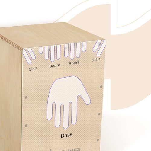 Donner カホン Cajon 打楽器 木製 フルサイズ ボックスドラム